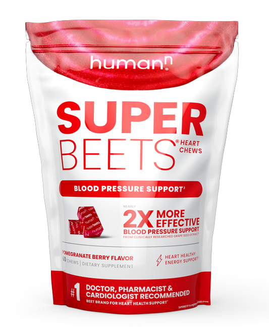 SuperBeets Heart Chews Pomegranate Berry 60 Chews