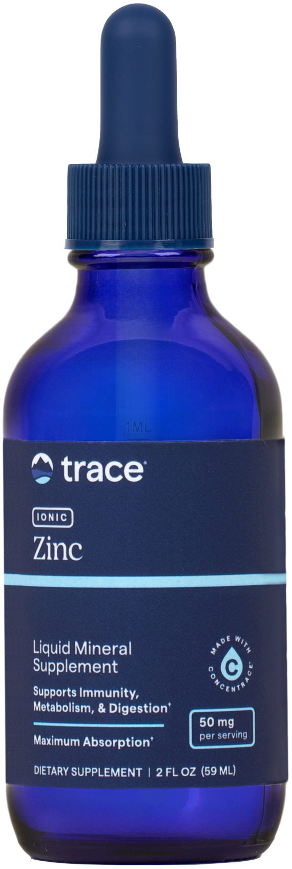Ionic Zinc 50mg 2 fl oz