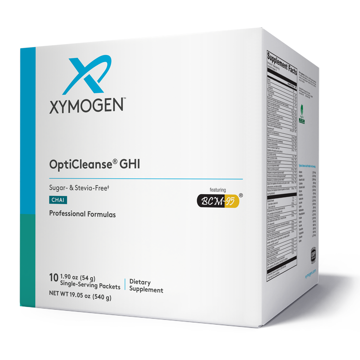 OptiCleanse® GHI Chai Sugar- & Stevia-Free 10 Servings